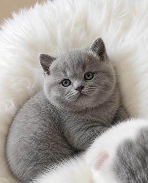 british Shorthair blue rasa pura scottish