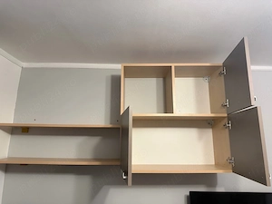 Set Mobilier Living   Dormitor (Comodă TV + 2 Corpuri Suspendate + Rafturi)   Executat la Comandă