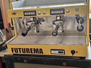 Espressor Profesional Futurema Yellow Line 2 Grupuri Full Restaurat