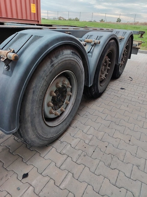 Semiremorca Containere Schmitz Transcontainer Axe Mercedes Frane pe Disc - imagine 6