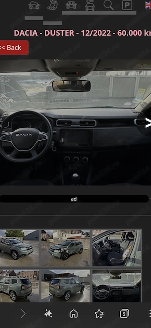 Dacia duster din 2022 - imagine 3