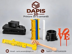 Proiectare, Modelare CAD si Printare 3D la doar 0.5 ron   gram
