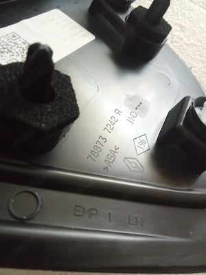 Set ornament/Coltar aripa spate STG + DR  Logan 3 2021+  788737242R LH  788722514R RH.Nou RENAULT  - imagine 3