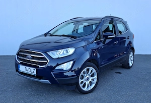 Ford Ecosport 1.0 EcoBoost Titanium 125 Cai Euro 6, Istoric Service. 8500 e TVA deductibil. 