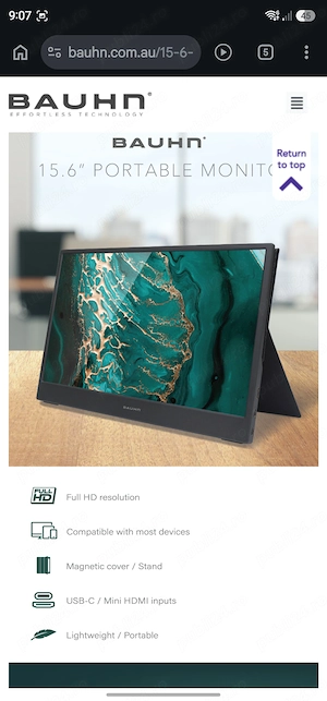 Monitor Portabil 