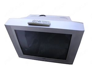 Televizor cu tub Teletech RF 2925 TXT, diagonala 70 cm, ecran plat, argintiu, iesiri scart