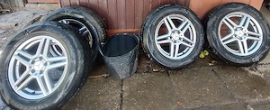 Jante aliaj mercedes pe 17