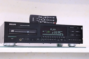 CD Player Vintage Philips CD850, Telecomandă.