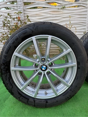 Jante originale BMW 17" + Anvelope Iarnă Goodyear 225/50 R17 - imagine 5