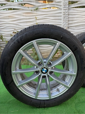Jante originale BMW 17" + Anvelope Iarnă Goodyear 225/50 R17 - imagine 6