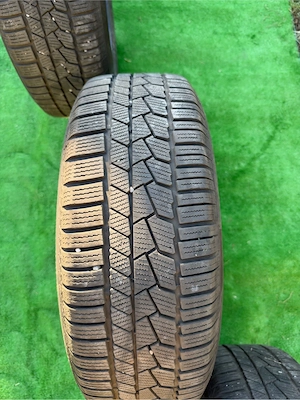 Set Jante Aliaj 17" Originale BMW Style 574 + Anvelope Iarnă Continental 205/60 R17 - imagine 4
