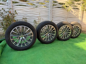 Set Jante Aliaj 17" Originale BMW Style 574 + Anvelope Iarnă Continental 205/60 R17 - imagine 5