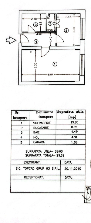 Vanzare garsonieră 39 mp, etaj 1, Găvana   spațioasă, zonă liniștită - imagine 10