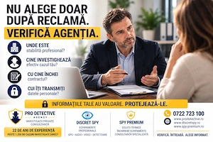 Detectivi particulari profesionisti -Pro Detective Agency Timisoara