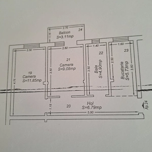 apartament doua camere mansarda