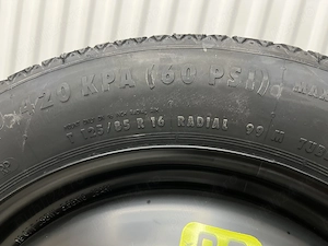 Rezerva slim 125/85 R16 - PEUGEOT/CITROEN - imagine 2