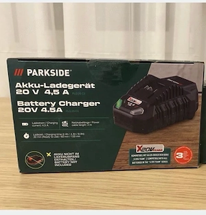 incarcator 20v 4,5 a parkside