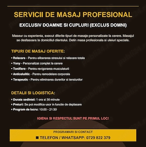 Masaj profesional Iasi 