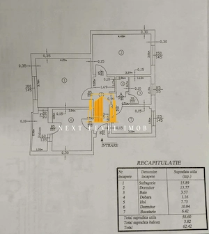 Apartament 3 camere renovate, decomandat | Ultracentral  - imagine 6