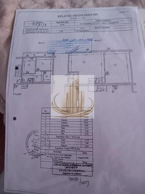 Se vinde apartament ( mansarda), 3 camere  74mp - imagine 7