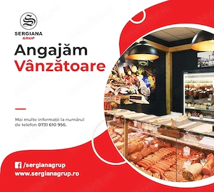 Angajam vanzatoare pentru Pravalia Sergiana din Sebes