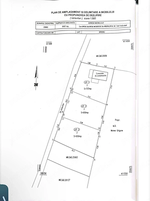 Brebu, Prahova | Teren 2.000 mp, 3 loturi + structură casă Mexi - imagine 5