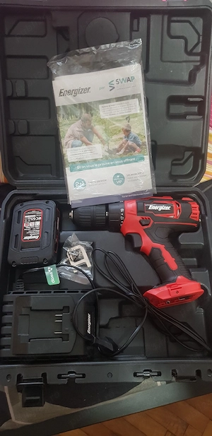 bormasina cu acumulator energizer