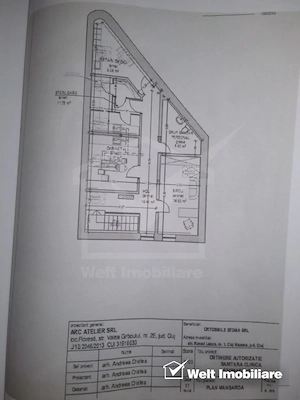 Imobil servicii parter si mansarda 230mp langa podul Garii - imagine 16
