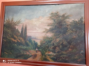  Dou  Tablou pictat în ulei pe pânz  din 1936 