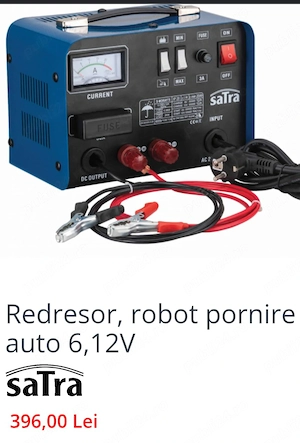 Redresor + robot pornire - ieftin