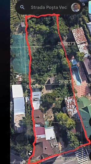TEREN INTRAVILAN DE VANZARE – 1.528 MP – STR. POSTA VECHE – EXCLUSIVITATE - imagine 7