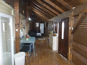 Casa mobila, teren proprietate, Sacalaz, 3 camere, 859mp teren - imagine 2