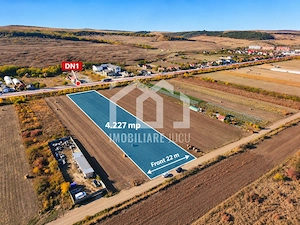 Teren Industrial | Hală • Service • Parcare TIR | 4.227 mp