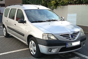 Vand Logan MCV, 7 locuri, 2008, 1,6 cm3, 105 CP, 170000 km, primul proprietar - imagine 3