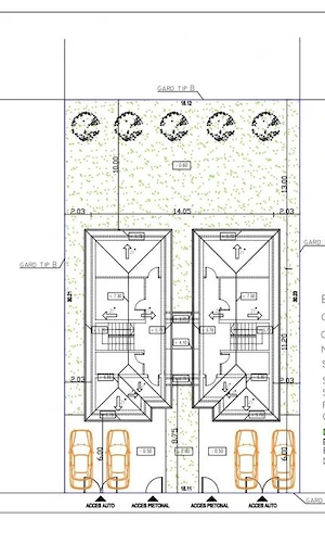 Duplex 4 camere despartit prin CT | Cartier Asfaltat + Toate utilitatile - imagine 5