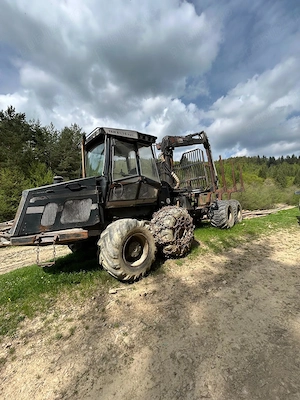 Forwarder  TBM forestier  - imagine 2