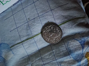 Piesă de Colecție: Monedă 25 Pence 1977 - Jubileul de Argint Regal