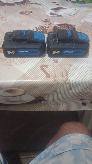 vand doi acumulatori mac allister 18 v