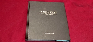 Acesta este un catalog   carte de colecție cu copertă cartonată Zenith Swiss Watch Makers Since 1865