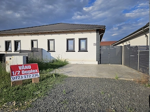 	Proprietar, vând duplex nou, comision 0%, 3 camere 2 băi, Mănăstirea Şag, "La doi paşi" 