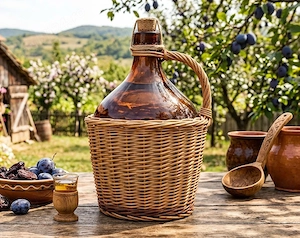 Țuică de Prune de Casă - Autenticitate și Puritate