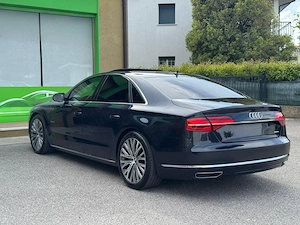 Audi A8 3.0 TDI Quattro | Matrix LED | Night Vision | Webasto | Trapă Solară | Pachet Confort Spate  - imagine 4