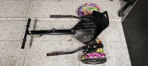 Hoverboard si căruț 