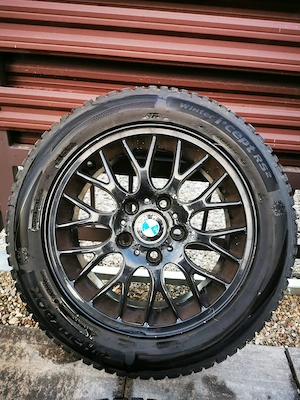 Jante BMW 16" 5x120, anvelope iarna - imagine 5