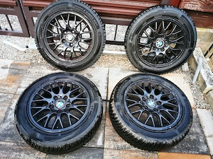 Jante BMW 16" 5x120, anvelope iarna
