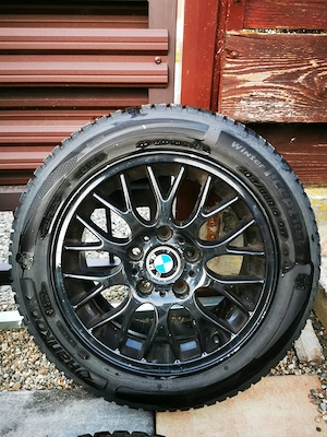 Jante BMW 16" 5x120, anvelope iarna - imagine 4