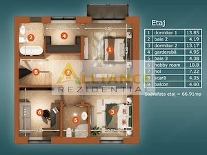 Vilă Duplex Premium | 185 MP | 4 Dormitoare | Terasă & Curte | Popești - imagine 14