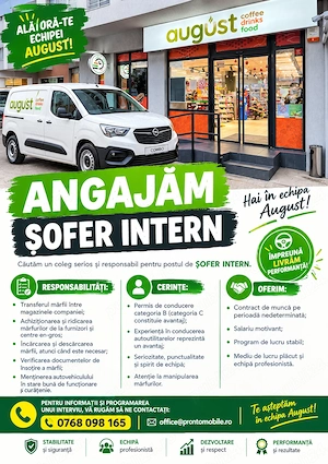 Sofer intern magazine AuGust
