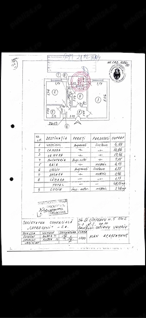 Proprietar - 2 Camere DECOMANDAT, Etaj 1, Piața Rahova   Str. Ilie Câmpeanu (Mobilat & Utilat) - imagine 10
