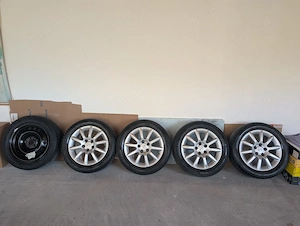 Set 4 roți + roată de rezervă 
